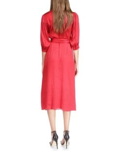 MICHAEL Michael Kors Cheetah Jacquard Midi Wrap Dress | Dresses -Daily Shoe Love 616 FOuMfGL. AC SR736920