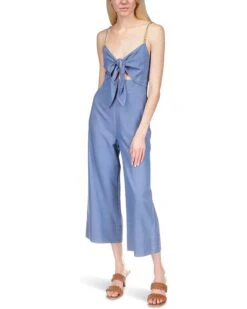 MICHAEL Michael Kors Chambray Tie Jumpsuit | Jumpsuits & Rompers