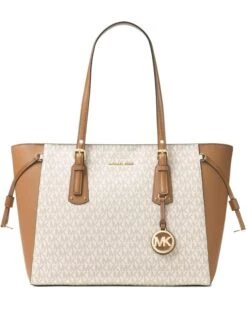 MICHAEL Michael Kors Voyager Medium Top Zip Tote | Handbags -Daily Shoe Love 61gLutBI fL. AC SR736920
