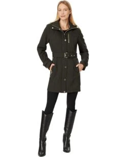 MICHAEL Michael Kors Snap Front Softshell M523225BZ | Coats & Outerwear -Daily Shoe Love 61zjYpP3LHL. AC SR736920