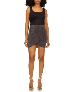 MICHAEL Michael Kors Sparkle Shirred Wrap Skirt | Skirts