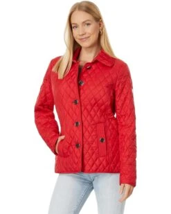 MICHAEL Michael Kors Button Front Quilt M425778Q83 | Coats & Outerwear