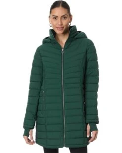 MICHAEL Michael Kors Mid Length Zip Front Packable M425528BZ | Coats & Outerwear 13 MICHAEL Michael Kors Mid Length Zip Front Packable M425528BZ | Coats & Outerwear -Daily Shoe Love 718sWIO5EkL. AC SR736920