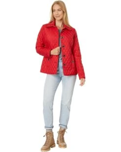 MICHAEL Michael Kors Button Front Quilt M425778Q83 | Coats & Outerwear -Daily Shoe Love 71Gm bpDMAL. AC SR736920