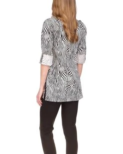 MICHAEL Michael Kors Graphic Zebra Tunic | Shirts & Tops -Daily Shoe Love 71dYqAK60bL. AC SR736920