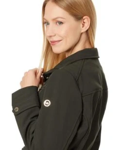 MICHAEL Michael Kors Snap Front Softshell M523225BZ | Coats & Outerwear -Daily Shoe Love 71rI0g1DK3L. AC SR736920