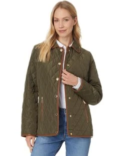 MICHAEL Michael Kors Snap Front Quilt M425969BZ | Coats & Outerwear -Daily Shoe Love 71vV79Ih0WL. AC SR736920