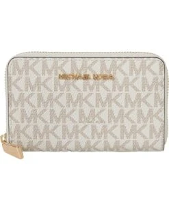 MICHAEL Michael Kors Jet Set Small Zip Around Card Case | Wallets -Daily Shoe Love 81AZic 4vSS. AC SR736920