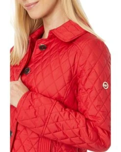 MICHAEL Michael Kors Button Front Quilt M425778Q83 | Coats & Outerwear -Daily Shoe Love 81mZytIrCL. AC SR736920