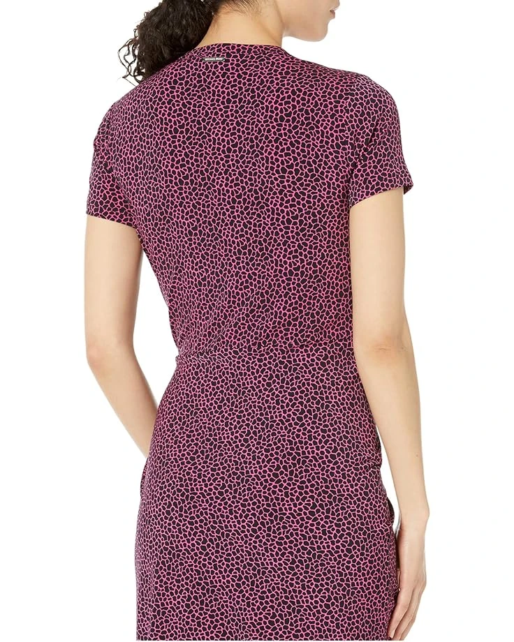 MICHAEL Michael Kors Giraffe Twist Short Sleeve Mini Dress | Dresses 4 MICHAEL Michael Kors Giraffe Twist Short Sleeve Mini Dress | Dresses - Image 2
